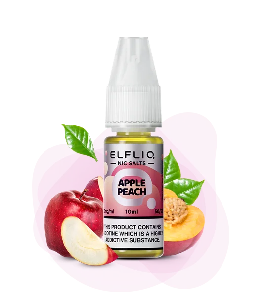 Elfliq_Apple_Peach Рідина для под системи ELFLIQ Яблуко-Персик