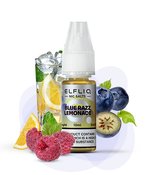 Elfliq_BlueRazz_Lemonade Рідина для вейпу ELFLIQ Ягідний Лимонад