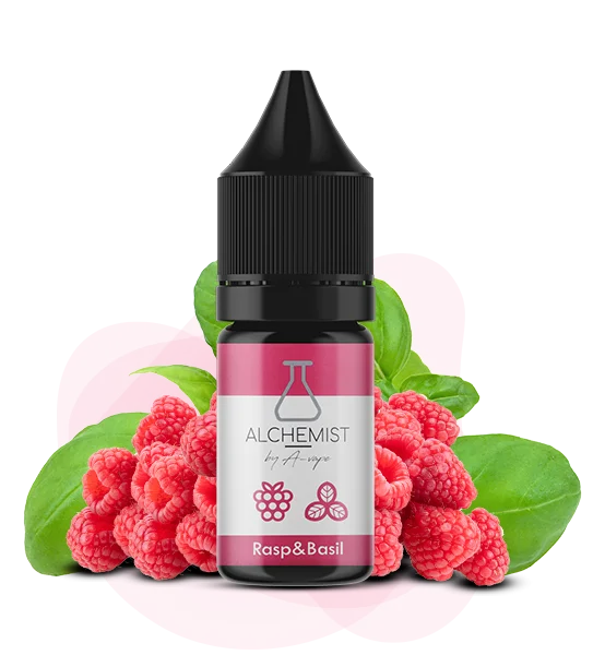 Alchemist_RaspBasil_10ml Рідина для под системи Alchemist Малина-Базилік