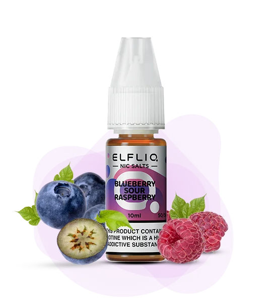 Elfliq_Blueberry_Sour_Raspberry (1) Рідина для под системи ELFLIQ Чорниця-Кисла Малина