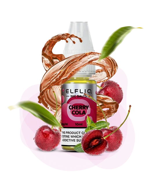 Elfliq_CherryCola_10ml Рідина для вейпу ELFLIQ Вишня Кола