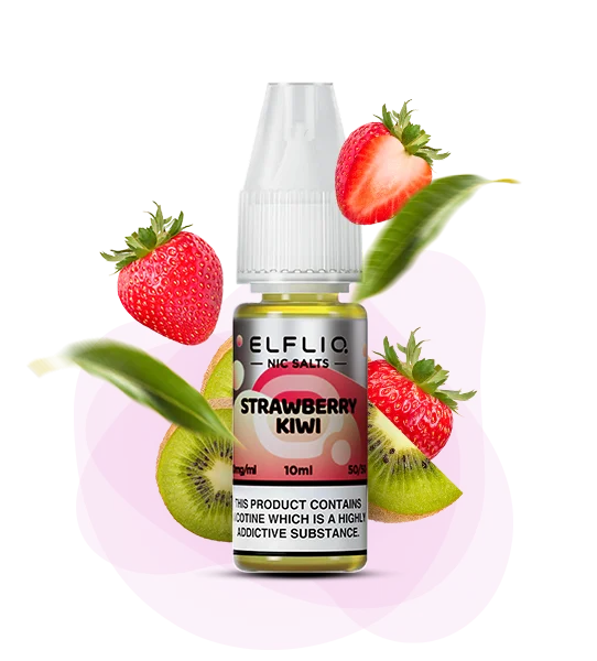 Elfliq_StrawberryKiwi_10ml Рідина для вейпу ELFLIQ Полуниця-Ківі