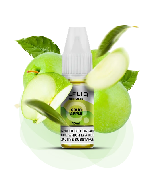 Elfliq_10ml_SourApple Рідина для под системи ELFLIQ Кисле Яблуко