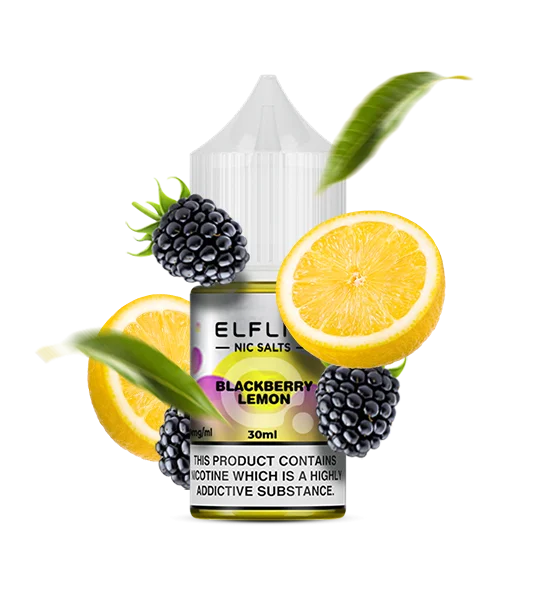 Elfliq_30ml_BlackberryLemon Рідина для вейпу ELFLIQ Ожина-Лимон