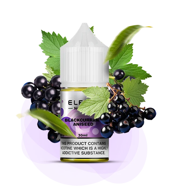 Elfliq_30ml_BlackcurrantAniseed Рідина для POD-системи ELFLIQ Смородина-Аніс