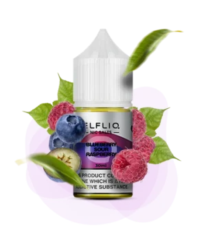 Рідина для вейпу ELFLIQ Чорниця-Кисла Малина