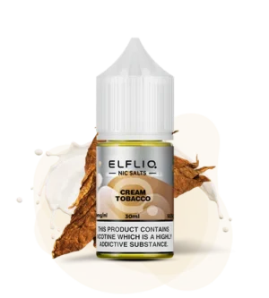 Рідина для вейпу ELFLIQ Вершковий Тютюн
