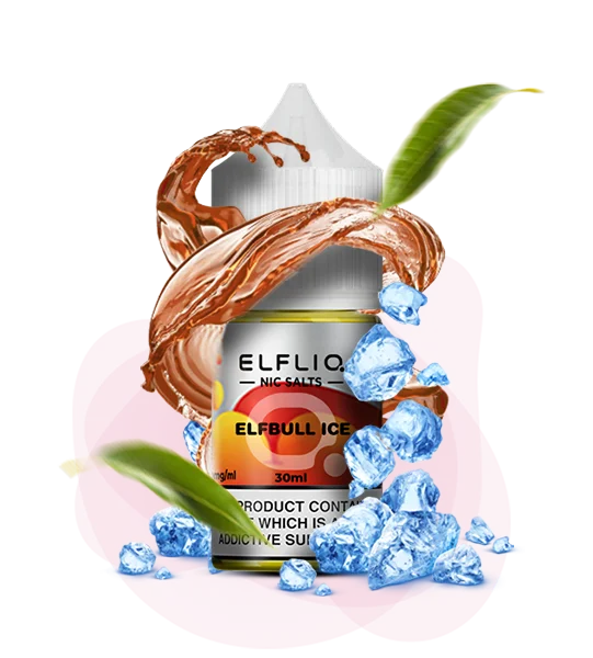 Elfliq_30ml_ElfBullIce Рідина для под системи ELFLIQ Ельф-Бик Лід