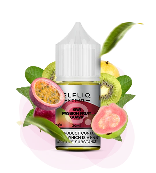 Elfliq_30ml_KiwiPassionFruitGuava Рідина для под системи ELFLIQ Ківі-Маракуя-Гуава