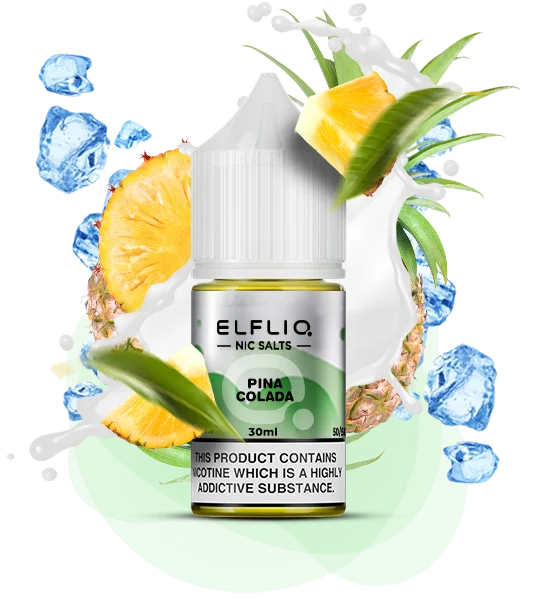 Elfliq_30ml_PinaColada Рідина для вейпу ELFLIQ Піна Колада