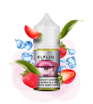 Рідина для вейпу ELFLIQ Полуниця Лід