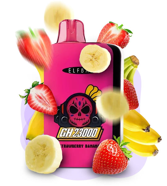 SourWatermelonCandy_ES Одноразка Elf Bar GH 23000 Полуниця-Банан