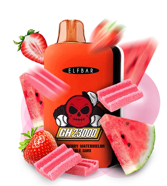 StrawberryWatermelonBG_ES Одноразка Elf Bar GH 23000 Полуниця-Кавун