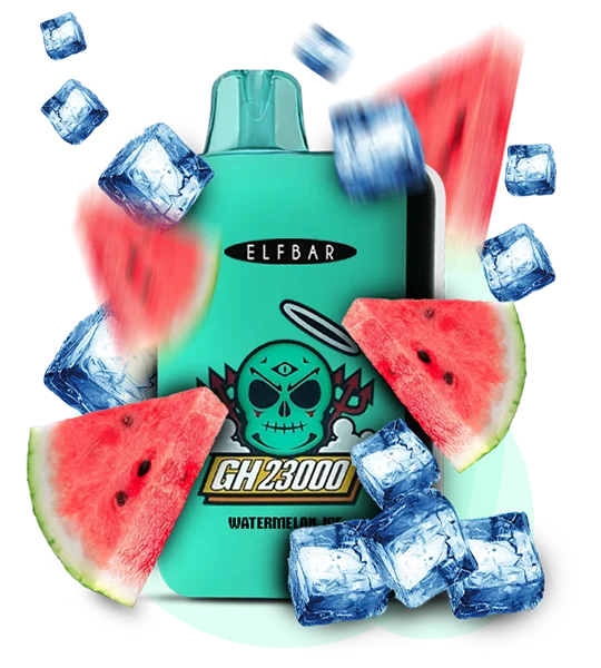 WatermelonIce_ES Одноразка Elf Bar GH 23000 Кавун Лід