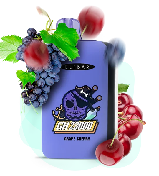 GrapeCherry_ES Одноразка Elf Bar GH 23000 Виноград-Вишня