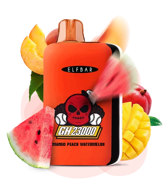 MangoPeachWatermelon_ES Одноразка Elf Bar GH 23000 Манго-Персик-Кавун