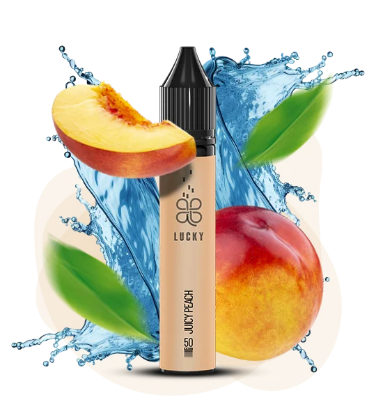 Lucky_liquid_30ml_ Juicy Peach Рідина для под системи Lucky Wild Соковитий Персик