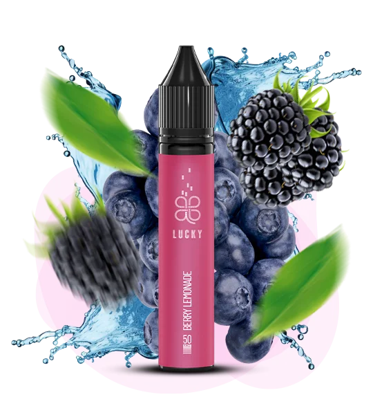 Lucky_liquid_30ml_BerryLemonade Рідина для под системи Lucky Wild Ягідний Лимонад