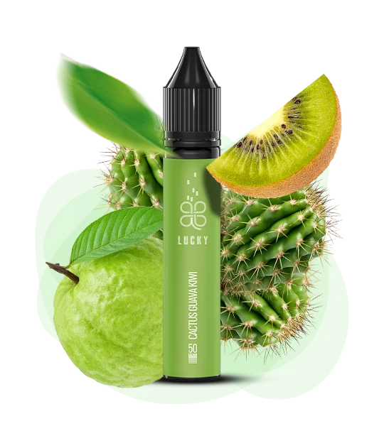 Lucky_liquid_30ml_CactusGuavaKiwi Рідина для под системи Lucky Wild Кактус-Гуава-Ківі