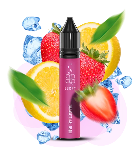 Lucky_liquid_30ml_Pink Lemonade Рідина для под системи Lucky Wild Рожевий Лимонад