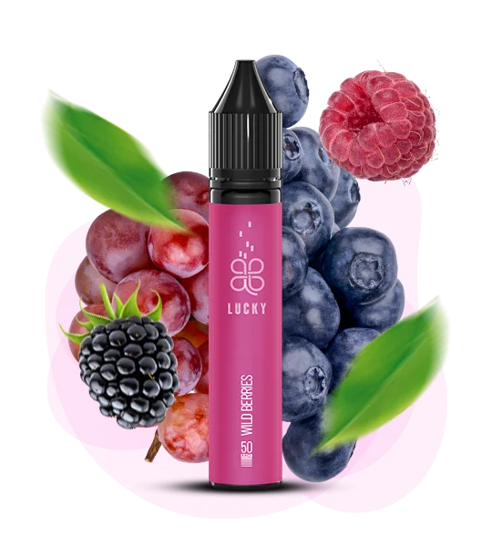 Lucky_liquid_30ml_WildBerries Рідина для под системи Lucky Wild Лісові Ягоди