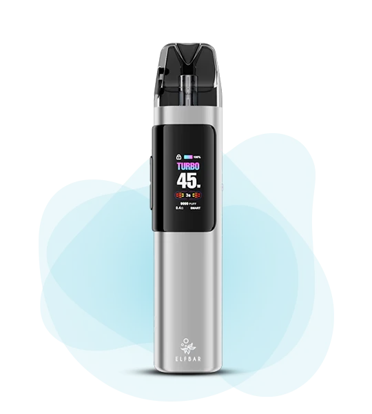 ElfBar_ELFX_PRO_Silver Одноразка Elf Bar ELFX Pro Срібний