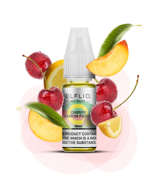 Elfliq_10ml_CherryLemonPeach Рідина для под системи Elfliq Вишня Лимон Персик