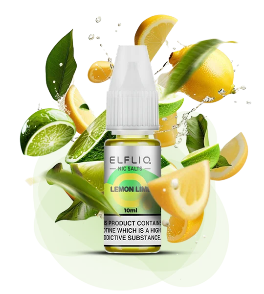 Elfliq_10ml_LemonLime Рідина для под системи Elfliq Лимон Лайм