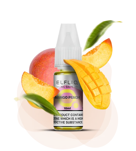 Elfliq_10ml_MangoPeach Рідина для под системи Elfliq Манго Персик
