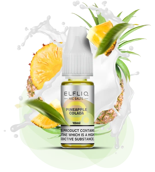 Elfliq_10ml_PineappleColada Рідина для под системи Elfliq Ананасова Піна колада