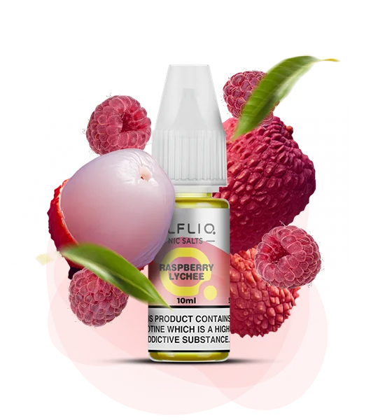 Elfliq_10ml_RaspberryLychee Рідина для под системи Elfliq Малина Китайська слива Лічі