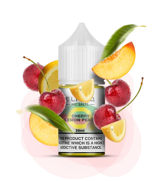 Elfliq_30ml_CherryLemonPeach Рідина для под системи Elfliq Вишня Лимон Персик