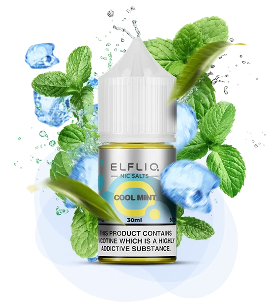 Elfliq_30ml_CoolMint Рідина для под системи Elfliq Льодяна м'ята