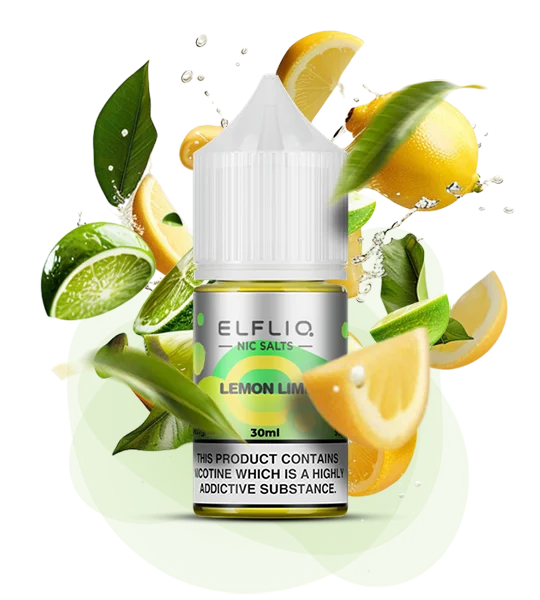 Elfliq_30ml_LemonLime Рідина для под системи Elfliq Лимон Лайм
