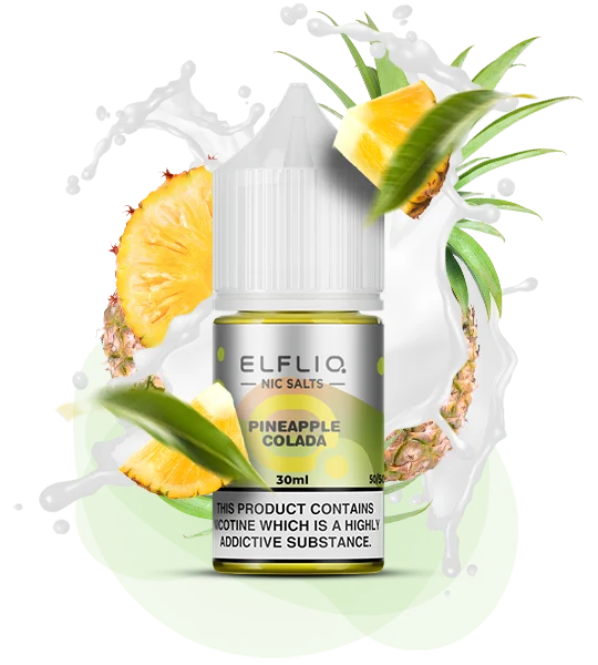 Elfliq_30ml_PineappleColada Рідина для под системи Elfliq Ананасова колада