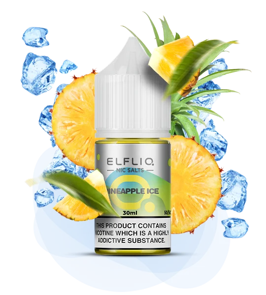 Elfliq_30ml_PineappleIce Рідина для под системи Elfliq Ананас з льодом