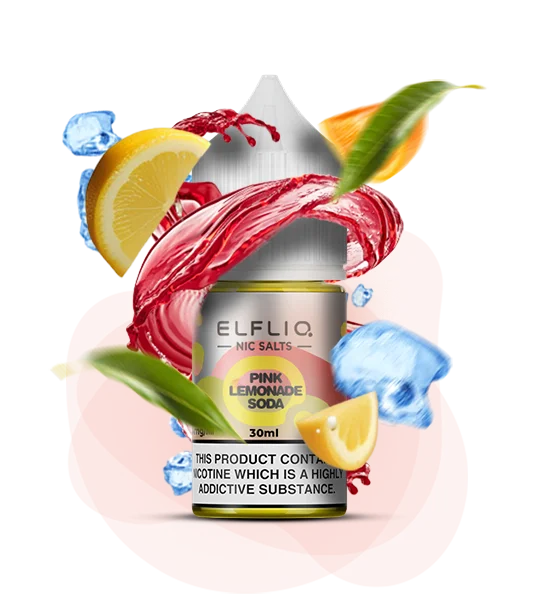 Elfliq_30ml_PinkLemonadeSoda Рідина для под системи Elfliq Рожевий лимонад Сода