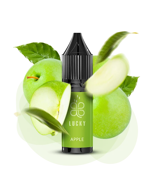 Lucky_liquid_15ml_Apple Рідина для вейпу Lucky Яблуко