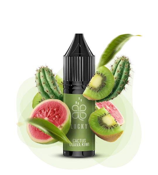 Lucky_liquid_15ml_CactusGuavaKiwi Рідина для вейпу Lucky Кактус Гуава Ківі