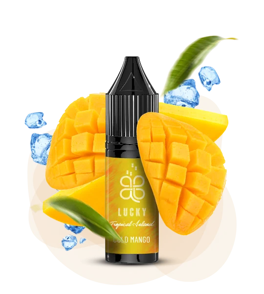Lucky_liquid_15ml_ColdMango Рідина для вейпу Lucky Манго лід