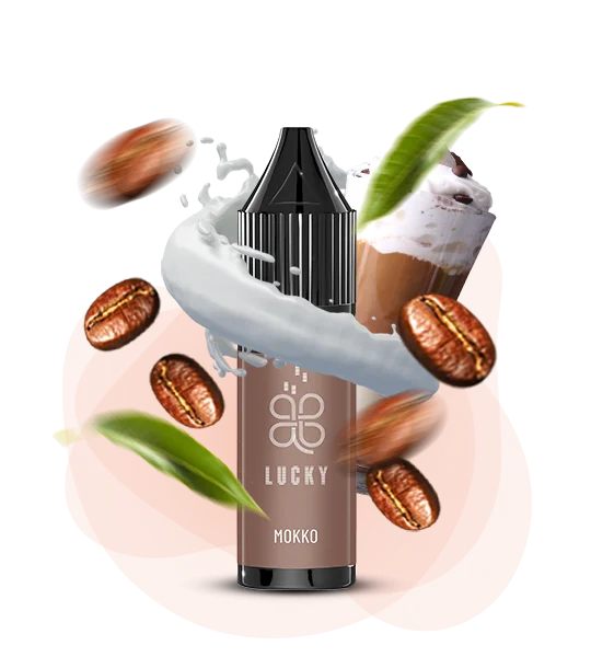 Lucky_liquid_15ml_Mokko Рідина для вейпу Lucky Мокко кава