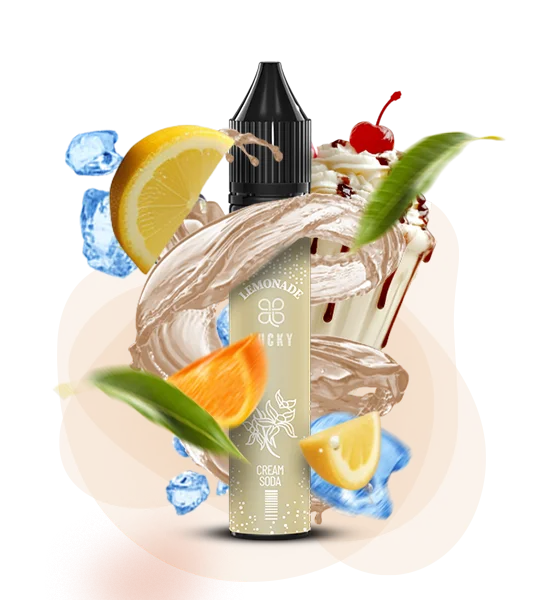 Lucky_liquid_30ml_CreamSodaLemonade Рідина для вейпу Lucky Крем сода Лимонад