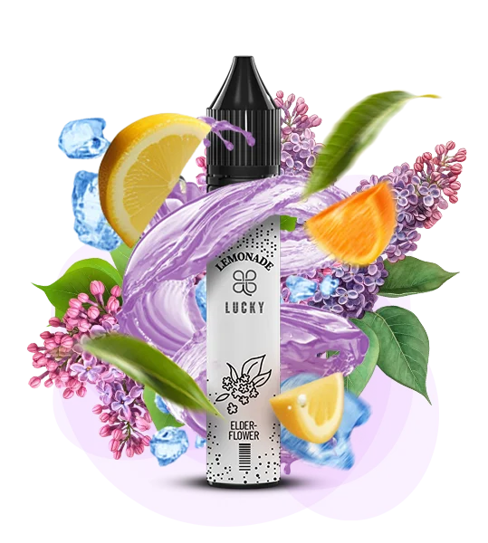 Lucky_liquid_30ml_ElderFlowersLemonade Рідина для POD-системи Lucky Лимонад з квітів бузини