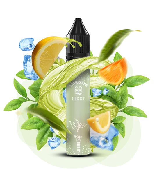 Lucky_liquid_30ml_GreenTeaLemonade Рідина для POD-системи Lucky Зелений чай Лимонад