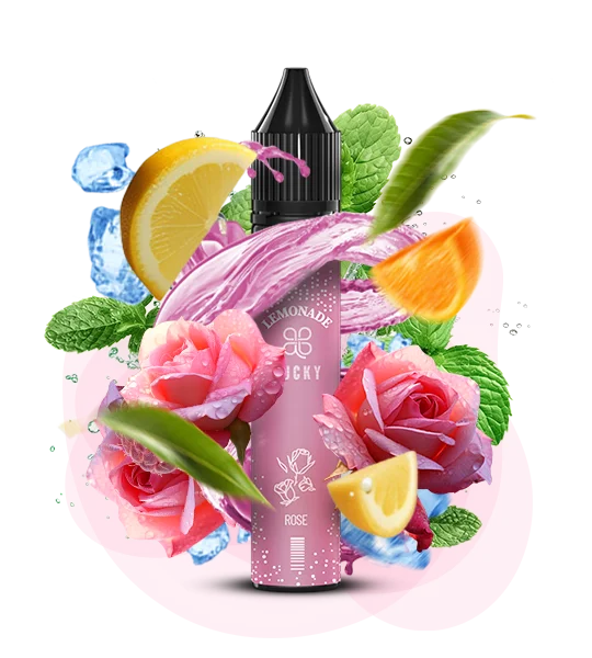 Lucky_liquid_30ml_RoseLemonade Рідина для под системи Lucky Роза Лимонад