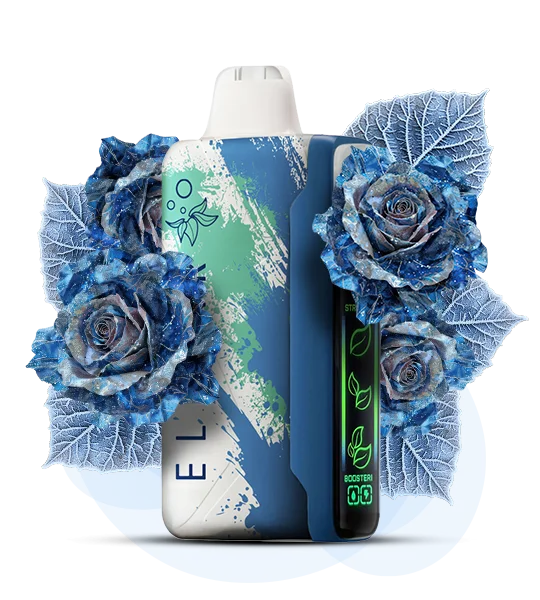 ElfBar_NicKing_30000_IcyBlueRose Одноразка Elf Bar Nic King 30000 Синя троянда з льодом