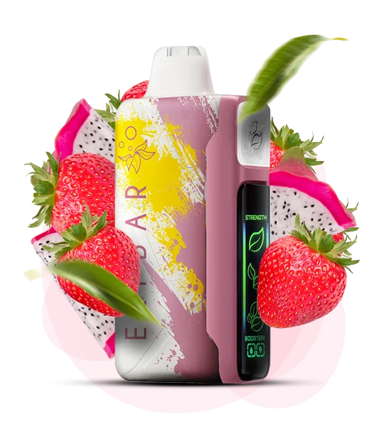 ElfBar_NicKing_30000_SourStrawberryDragonfruit_ Одноразка Elf Bar Nic King 30000 Поуниця Пітахая