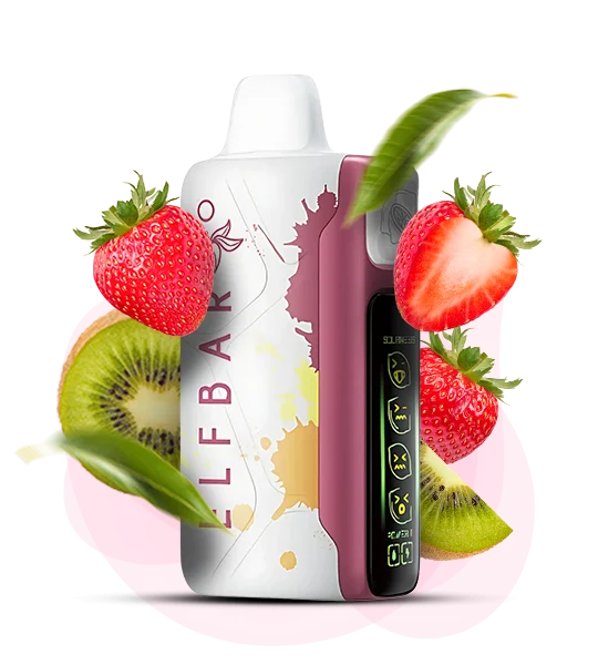 ElfBar_SourKing_30000_SourStrawberryKiwi Одноразка Elf Bar Sour King 30000 Кисла полуниця Ківі