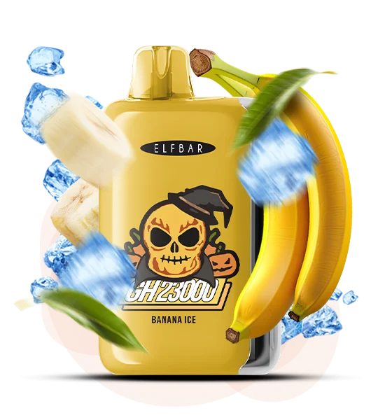 Elfbar_GH23000_BananaIce Одноразка Elf Bar GH 23000 Банан з льодом