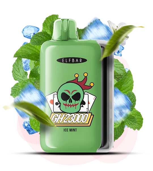 Elfbar_GH23000_IceMint Одноразка Elf Bar GH 23000 М'ята з льодом